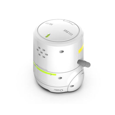 Розумний робот з сенсорним керуванням та навчальними картками - AT-ROBOT 2 (білий, озвуч.укр) AT002-01-UKR фото