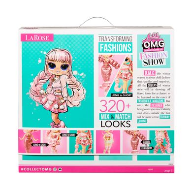 Ігровий набір з лялькою L.O.L. SURPRISE! серії "O.M.G. Fashion Show" – СТИЛЬНА ЛА РОУЗ 584322 фото
