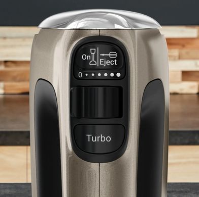 Tefal Ручной миксер Powermix Silence 4-в-1, 850 Вт, 4 насадки, мини-измельчитель, турборежим, бронзовый HT663AF0 фото