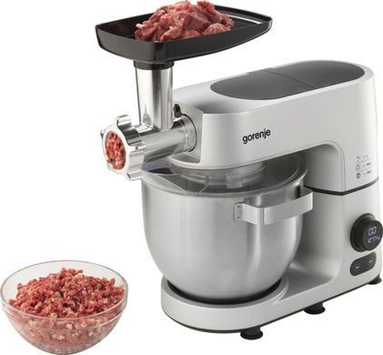 Gorenje Gorenje kitchen machine 1500W, display, cup-iron, case-iron +plastic, nozzles-7, silvery MMC1500SCX фото