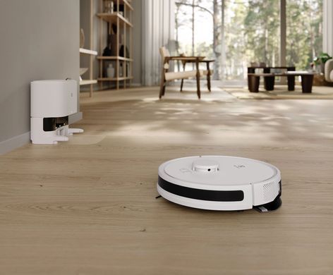 Electrolux Робот-пылесос, h=10см, влажная уборка, конт пыль -0.3л, вода -0.3л, автон. раб. до 140мин, Wi-Fi, станция самоочистки, белый ER71UW2SW фото