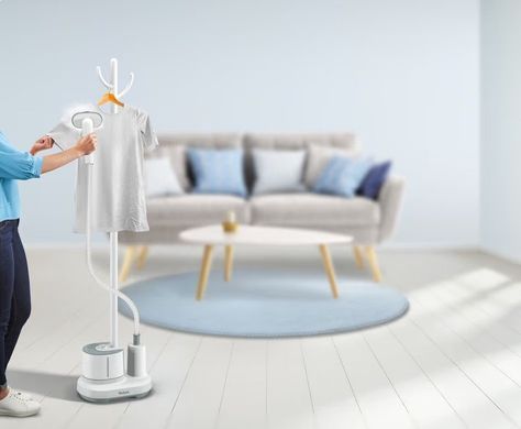 Tefal Отпариватель вертикальный Origin Home, 2000Вт, 1400мл, 42г/мин, белый IT3274E1 фото