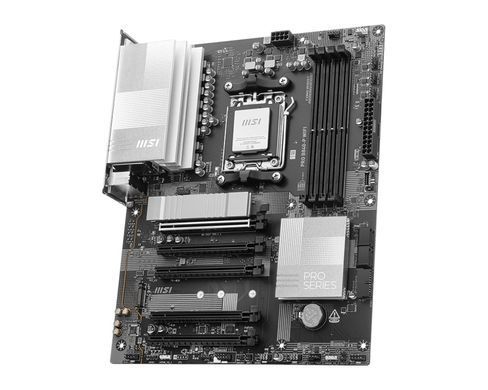 MSI Материнcкая плата PRO B840-P WIFI sAM5 B840 4xDDR5 M.2 HDMI WiFi BT ATX 911-7E57-001 фото