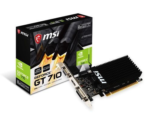 MSI Видеокарта GeForce GT 710 2GB GDDR3 LP 912-V809-3814 фото