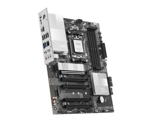 MSI Материнcкая плата PRO B840-P WIFI sAM5 B840 4xDDR5 M.2 HDMI WiFi BT ATX 911-7E57-001 фото