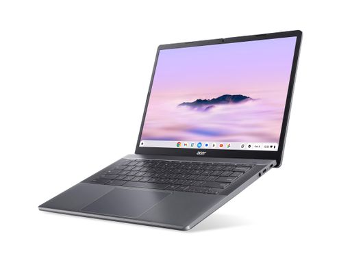 Acer Ноутбук Chromebook Plus CB514-3HT 14" WUXGA IPS Touch, AMD R5-7520C, 16GB, F512GB, UMA, ChromeOS, сірий NX.KP9EU.002 фото