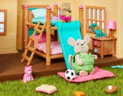 Li`l Woodzeez Игровой набор - Двухъярусная кровать для детской комнаты 6169Z фото