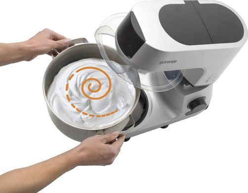 Gorenje Gorenje kitchen machine 1500W, display, cup-iron, case-iron +plastic, nozzles-7, silvery MMC1500SCX фото