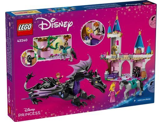 LEGO Конструктор Драконья форма Малефисенты 43240 фото