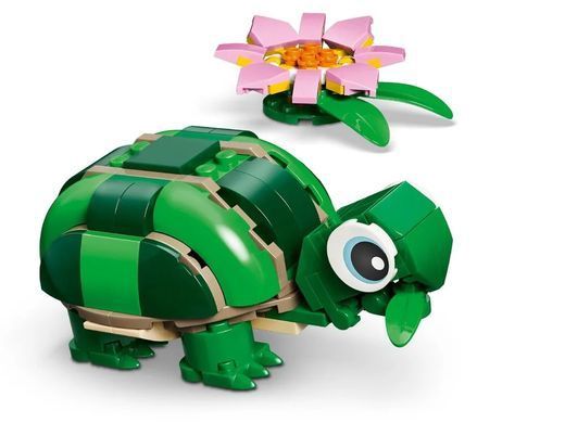 LEGO Конструктор LEGO Creator Черепаха з квіткою водяної лілії 31377 фото