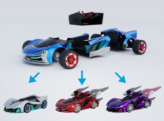 Games Software Гра консольна PS4 Sonic Racing: CrossWorlds, BD диск 5055277056354 фото