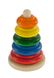 Пирамидка nic деревянная Классическая разноцветная 1 - магазин Coolbaba Toys