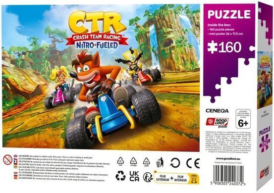 GoodLoot Пазл Crash Team Racing Nitro-Fueled Puzzles 160 ел. 5908305240372 фото