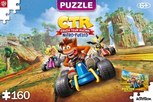 GoodLoot Пазл Crash Team Racing Nitro-Fueled Puzzles 160 ел. 5908305240372 фото