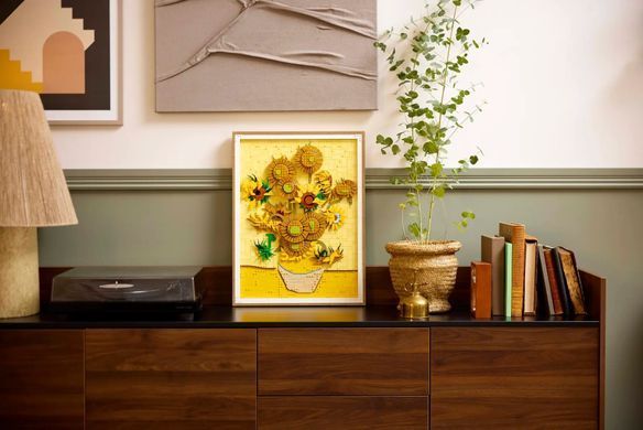 LEGO Конструктор ART Vincent van Gogh &mdash; Подсолнухи 31215 фото