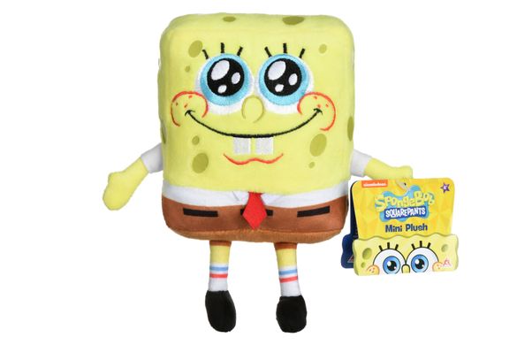 М'яка ігрaшка SpongeBob Mini Plush SpongeBob тип B EU690502 фото