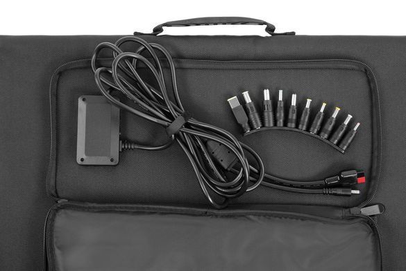 Портативна сонячна панель 2E, DC 100 Вт, USB-С 45 Вт, USB-A 24 Вт 2E-LSFC-100 фото