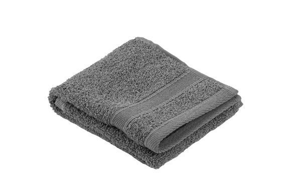 ARDESTO Рушник махровий SuperSoft, сірий, 30х50см, 100% бавовна