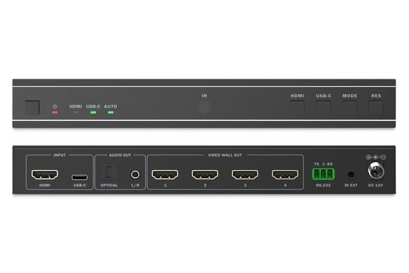 Digitus Контроллер видеостены 4K HDMI Video Wall 2x2 DS-55358 фото