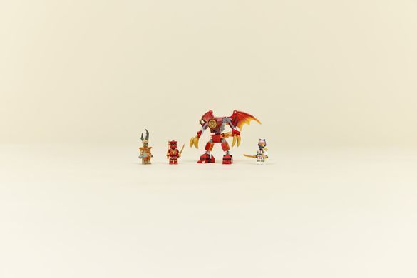 LEGO Конструктор LEGO Ninjago Бойовий набір робота Дракона Кая 71851 фото