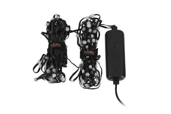 Twinkly Гірлянда Smart LED Twinkly Dots Lights RGB 200 Gen II, IP44, 10м, кабель прозорий TWD200STP-BEU фото