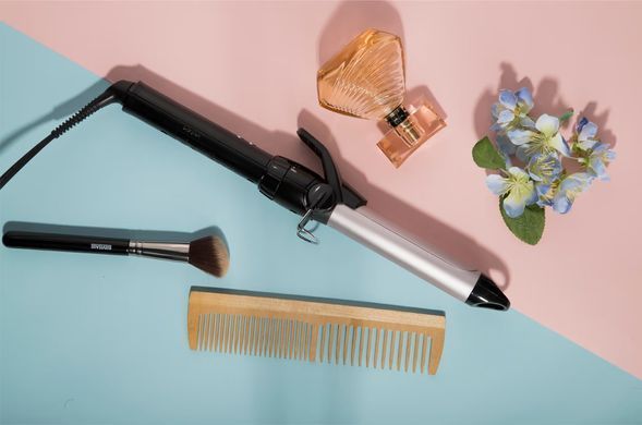 BaByliss Плойка, 300Вт, темп.режимів-10, D -25mm, 110-180С, метал, чорний C325E фото