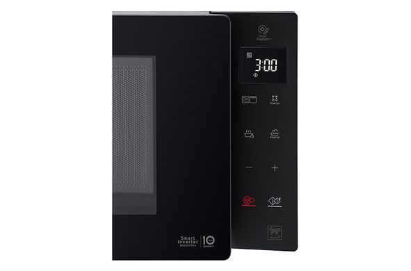 LG Микроволновая печь, 23л, электр. управл., 1000Вт, гриль, дисплей, черный MH6336GIB фото