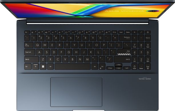 ASUS Ноутбук Vivobook Pro 15 M6500XU-LP017 15.6" FHD IPS, AMD R7-7840HS, 16GB, F1TB, NVD4050-6, noOS, Блакитний 90NB1201-M000L0 фото