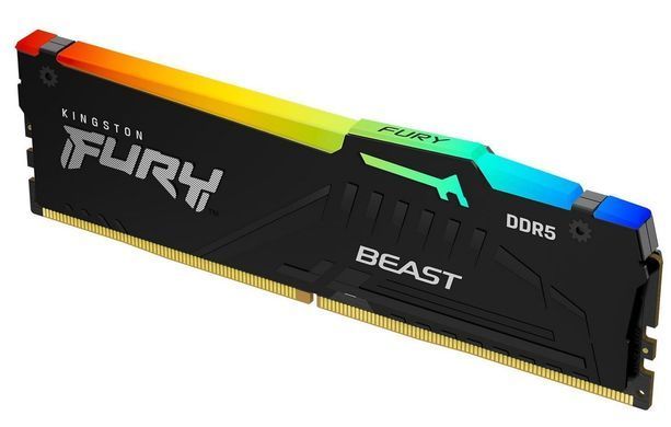 Kingston Память ПК DDR5 64GB 5600 FURY Beast RGB KF556C36BBEA-64 фото
