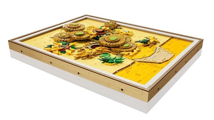 LEGO Конструктор ART Vincent van Gogh &mdash; Подсолнухи 31215 фото