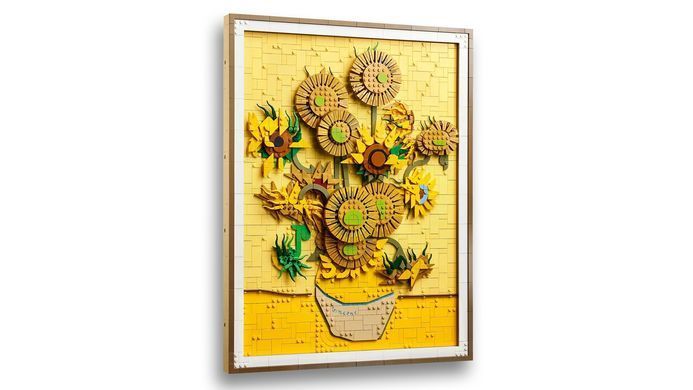 LEGO Конструктор ART Vincent van Gogh &mdash; Подсолнухи 31215 фото