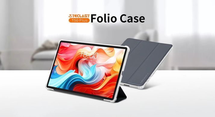 TECLAST Folio case for T50 Plus 11", Flex, Grey 6940709689097 фото