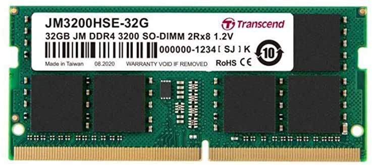 Пам'ять ноутбука Transcend DDR4 32GB 3200 JM3200HSE-32G фото