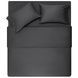 ARDESTO Пододеяльник Mix&Match Premium, 160х220см, 100% хлопок, сатин, серый