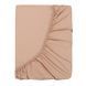 ARDESTO Простынь на резинке Mix&Match, 180x200+30см, 100% хлопок, сатин, бежевый