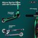 Самокат MICRO серии "Sprite Glow LED Art Collection" &ndash; КОСМОС (до 100 кг (kg), 2-х колесный, свет) 9 - магазин Coolbaba Toys