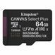 Kingston Карта памяти Kingston microSD 64GB C10 UHS-I A1 V10 R100MB/s 1 - магазин Coolbaba Toys