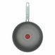 Tefal Сковорода WOK Halo EUCALYPTUS, 26 см, алюминий, бакелит, серый 7 - магазин Coolbaba Toys