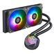 SilverStone Система жидкостного охлаждения Vida VD240-SLIM, LGA1700, 2066, 2011, 1200, 115x, AM5, AM4 TDP200W 1 - магазин Coolbaba Toys