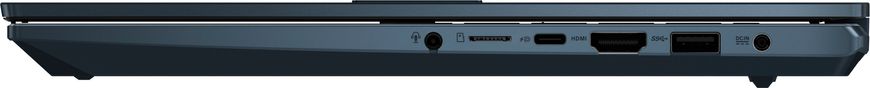 ASUS Ноутбук Vivobook Pro 15 M6500XU-LP017 15.6" FHD IPS, AMD R7-7840HS, 16GB, F1TB, NVD4050-6, noOS, Синий 90NB1201-M000L0 фото