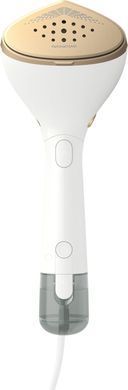 Philips Отпариватель компактный Series 7000, 1500Вт, 100 и 200мл, паровой удар -28гр, перчатка, чехол, нерж. сталь, белый STH7030/10 фото