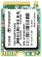 Накопитель SSD Transcend M.2 512GB PCIe 3.0 MTE300S 2230 TS512GMTE300S фото