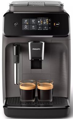 Philips Кофемашина Series 1200, 1.8л, зерно , ручной капуч, авторецептов -2, черный EP1224/00 фото
