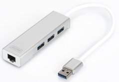 Адаптер DIGITUS USB 3.0 to Gigabit Ethernet - купити в інтернет-магазині Coolbaba Toys