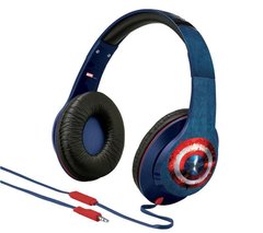 Навушники eKids/iHome MARVEL, Avengers Civil War, Captain America, Mic - купити в інтернет-магазині Coolbaba Toys