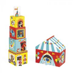Кубики картонні Janod Цирк J02800 - купити в інтернет-магазині Coolbaba Toys