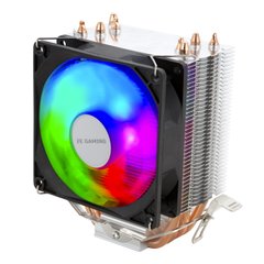 Процесорний кулер 2E Gaming Air Cool AC90D4-RGB, LGA1700, 1366, 1200, 115X, 775, AM5, AM4, AM3, AM3+, AM2, AM2+, FM2, FM1, 4pin, TDP 130W 2E-AC90D4-RGB фото