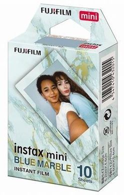 Фотопапір Fujifilm INSTAX MINI BLUE MARBLE (54х86мм 10шт) 16656461 фото