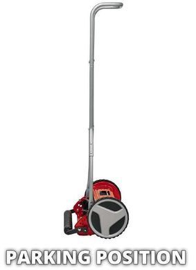 Einhell Газонокосилка ручная GC-HM 400, 40 см, 27 л, 13-37 мм 3414129 фото