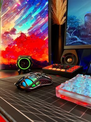 GravaStar Мышь Mercury M2, BT/WL/USB-A, RGB, черный GRAVASTARM2_BLK фото